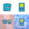 Unique Anime Game Machine Cartoon Character Alloy Brooch With Decorative Enamel Finish For Personal Accessories