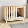VidaXL Dog Niche 90x60x67 Cm Solid Pine Wood 822486
