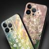 Прозрачный цветочный чехол-бампер Ландыш для iPhone 17 16 15 14 13 12 Pro Max 11 Pro Max 17 AIR Plus Мягкий ТПУ Корпус Сумки