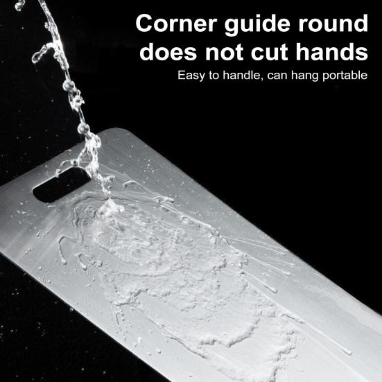 Разделочная доска из нержавеющей стали Большая нескользящая кондитерская доска для кухни Двусторонняя разделочная доска Легко чистится Доступны различные размеры ковриков для резки