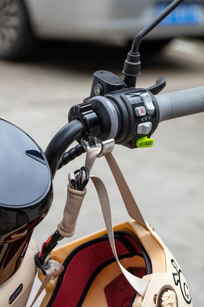 Двойной крючок на руль, Крючок для магазина, Складной, Скрытый дизайн, Процесс ЧПУ, Алюминий T6