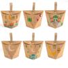 6/12pcs Ramadan Kareem Gift Boxes Moon Candy Packaging Box Islamic Muslim Party Favors Treat Box Eid Mubarak Party Supplies