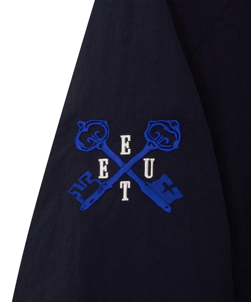 Eeut Archive Embroidered Track Jumper / Dark Navy