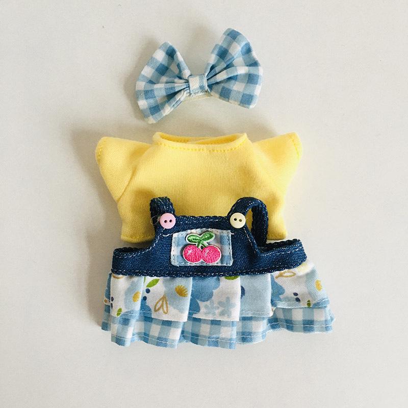 Cute 17cm Vinyl Plush Doll Outfits Blind Box - LaBuBu Pendant Dress Accessories