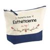 Trousse de maquillage - PLANETEE - Esthéticienne au Top - Grand format - Coton - Impression HD - Fabriquée en France