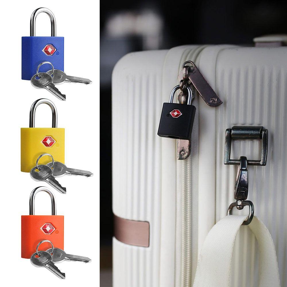 Zinc Alloy Luggage Lock Mini Security Padlock Portable Cabinet Lock  for Travel