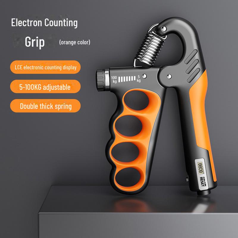 Регулируемый тренажер для укрепления хвата с электронным счетчиком для восстановления мышц и тренировки рук
