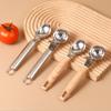 Stainless Steel Dual-Purpose Ice Cream Scoop Ice Cream Scooper Multifunctional Fruit Scoop Kitchen Supplies