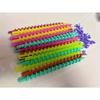 52pcs Mixed Color Spiral Hair Curling Rods - Heat-Resistant Barrels for Salon & Home Use, Durable Plastic Waves & Curls Styling Tools for Women