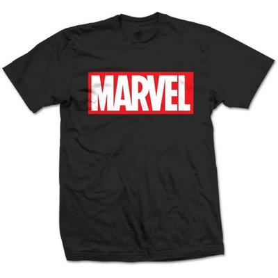 Marvel Comics Хлопковая футболка с логотипом унисекс для взрослых