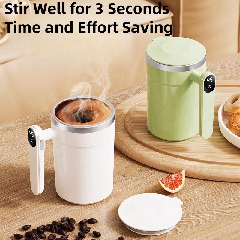 400 мл миксер для горячего кофе автоматическая чашка для смешивания аккумуляторная смешивающая герметичная чашка автоматическая саморазмешивающая кружка для молока магнитная чашка для размешивания