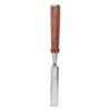 Flat Carpentry Chisel CrV Alloy Steel Wood Handle Chisel for Woodworking Carving Slotting Digging Cu