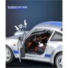 Масштаб 1/24 Porsche 964 Carrera RS 911 Сплавная машина Литые и игрушечные транспортные средства Модель автомобиля Звук и свет Инерционная машинка Игрушки для детей Подарки