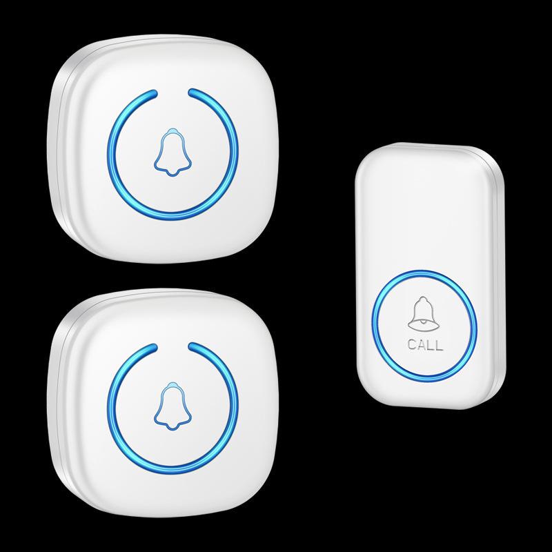 Smart Wireless Doorbell for Home, Ultra-Long Range, Dual Unit, Remote Control, Ideal for Elderly, Ding-Dong Call Button