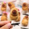 6pcs Kawaii Capybara Spring Hair Clip 3D Plush Hairpin Children Headwear  Photo Prop