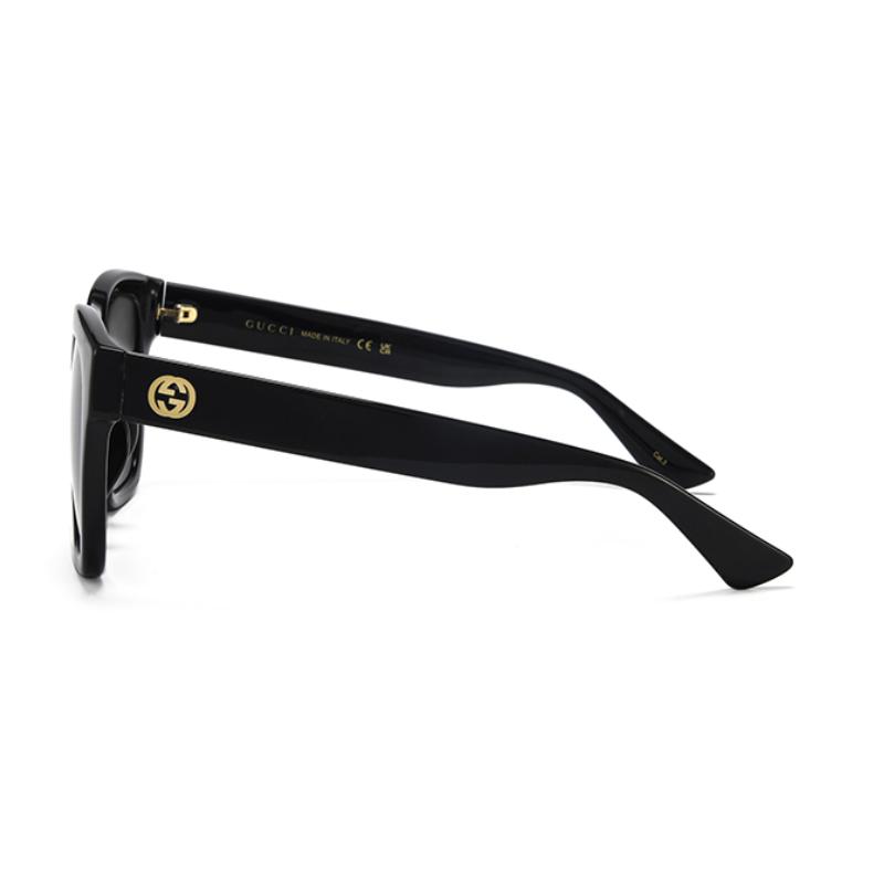 Gucci Солнцезащитные очки квадратной формы с логотипом Double G, унисекс