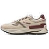Li Ning 001 Original Aspiration V2 Упругие износостойкие низкие повседневные кроссовки мужские бежево-красные AGCV009-1