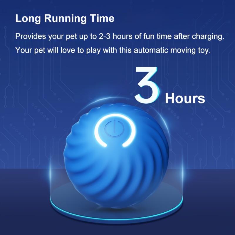 Умный прыгающий мяч для собак, электрическая игрушка для умных котят, интерактивная игрушка для дрессировки домашних животных для собак/кошек для игр в помещении