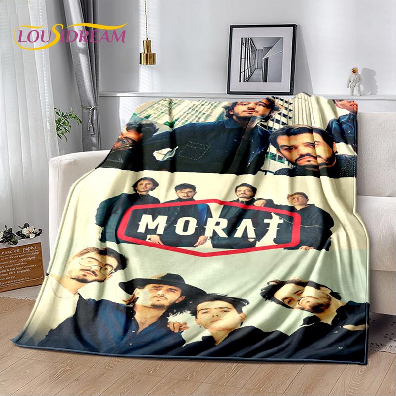 Плед Музыкальная группа Morat 29 стилей Исаза Вилламил Певец, Мягкий плед для дома Спальни Кровати Дивана Пикника Путешествия Офиса Покрытие
