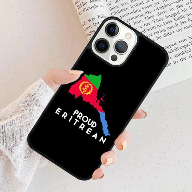 Чехол для телефона Флаг Эритреи Для iPhone 17 Air 15 16e 11 13 14 Pro Max 12 Plus Max Fundas