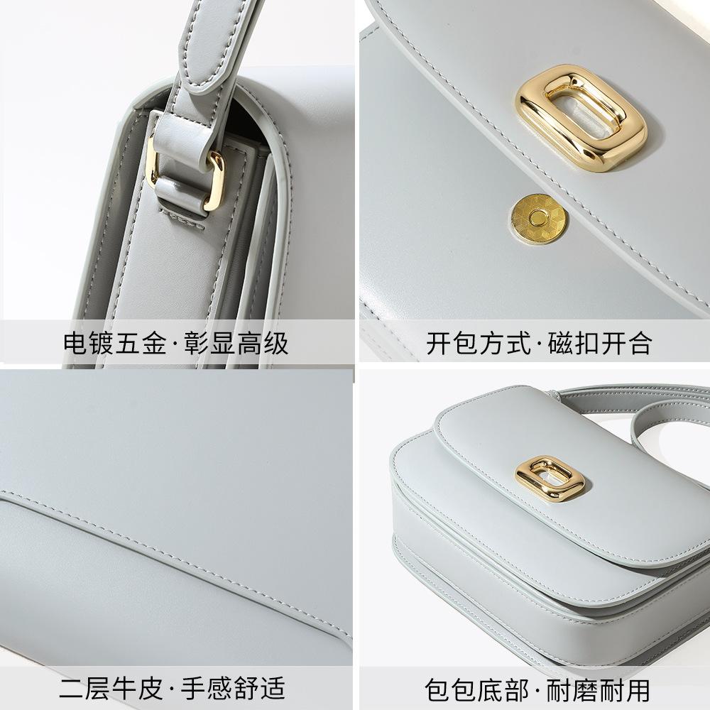 2025 New Versatile Shoulder Bag High-end Fashion Commuter Leather Women's Bag Light Luxury Niche Bag Crossbody Bag Women's
