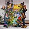 Dinosaur Adventure Blanket Perfect All Seasons Soft Comfortable Sofa Office Nap Travel Birthday Gift Christmas Present