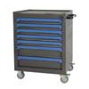 Mobile Heavy-Duty Tool Cabinet with Drawers for Auto Repair and Workshop Use