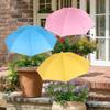 Plant Shade Umbrella with Metal Stake Weatherproof Sun Shade Cloth Outdoor Plant Flowers Potted Sun Protection Garden Supplies
