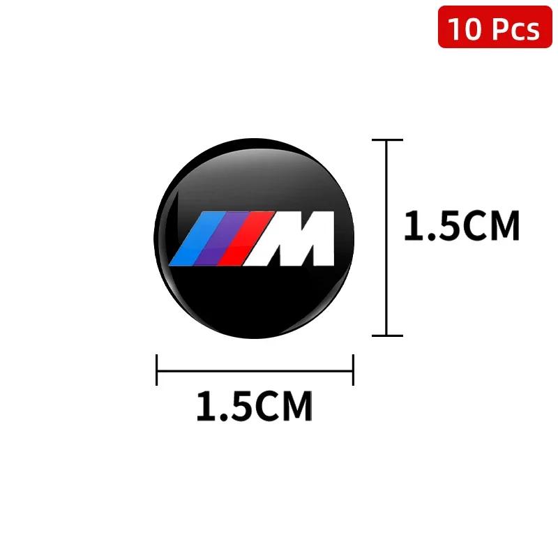 Для BMW 50-й kith X1 X5 X6 G05 G06 F15 F16 E70 E71 E53 E72 10 шт. Декоративные наклейки для защиты замочной скважины замка автомобиля Автоаксессуары