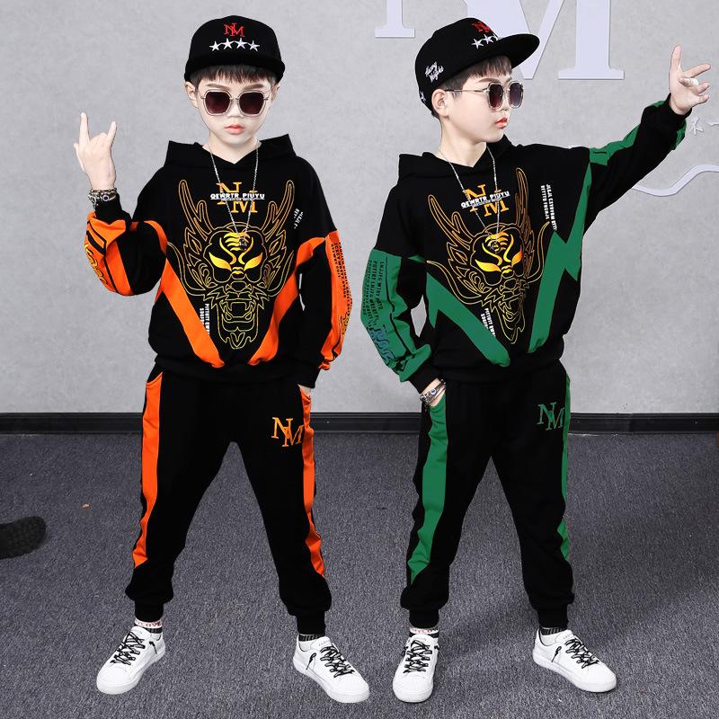Kids Tracksuit Boys 4 ~12 Years Clothing Sets Autumn Set Hoodies Pants Sport Suit School Children Costume