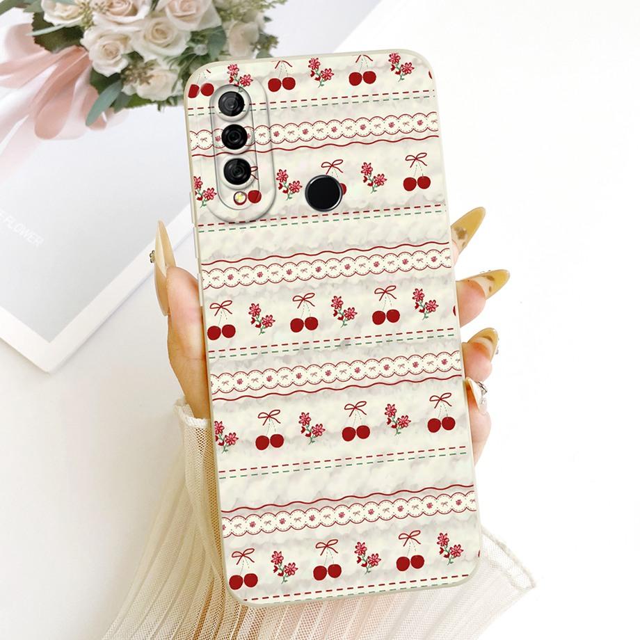 Luxury Fashion Painting Phone Case For Huawei Honor 10 10i 10 Lite 10x Lite Back Cover Liquid Silicone Soft Bumper Shockproof