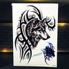 1PC Black Dragon Jurassic Dinosaur Temporary Tattoo Stickers Body Art ARm Waterproof