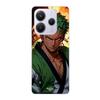 Xiaomi Redmi Note 14 5G Case One Piece Zoro Manga Anime 3D Art Maniacase
