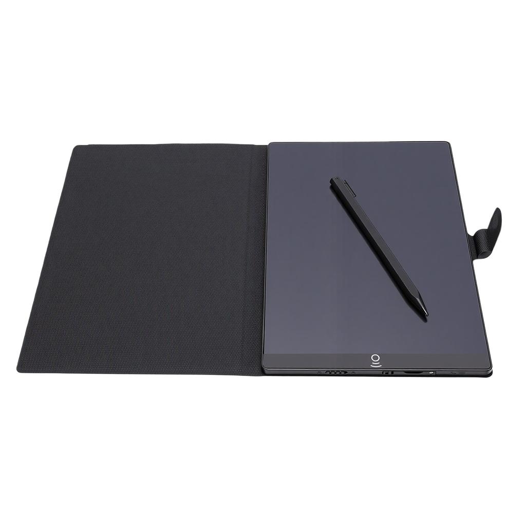 9.5 Inch LCD Writing Tablet with Pen Leather Case Stand Erasable Digital Notepad for Drawing Note Taking Planning