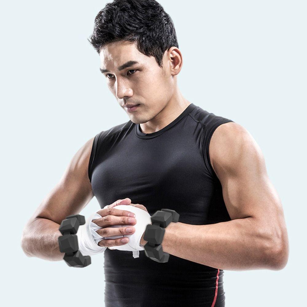 Silicone Wrist Weighted Bracelets Ergonomic Design Ankle Wrist Protector Forearm Grip Workout