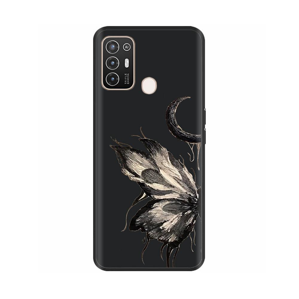 Для ZTE Blade A52 Чехол Стильный Расписной Силиконовый Мягкий Защитный Чехол Чехлы Для Телефона Для ZTE Blade A52 Fundas Для ZTE Blade A52 A 52