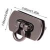 1Pc Metal Tiny Bag Clasp Turn Lock Twist Lock Clasp Leather Craft Women Bag Handbag Shoulder Bag Purse Diy Bag Hardware