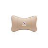 M logo Car Valve Cap Auto Seat Headrest Leather Neck Pillow Head Support For BMW X1 X2 X3 X5 X4 X6 X7 iX3 F20 F10 F07 E70 E46 FY6