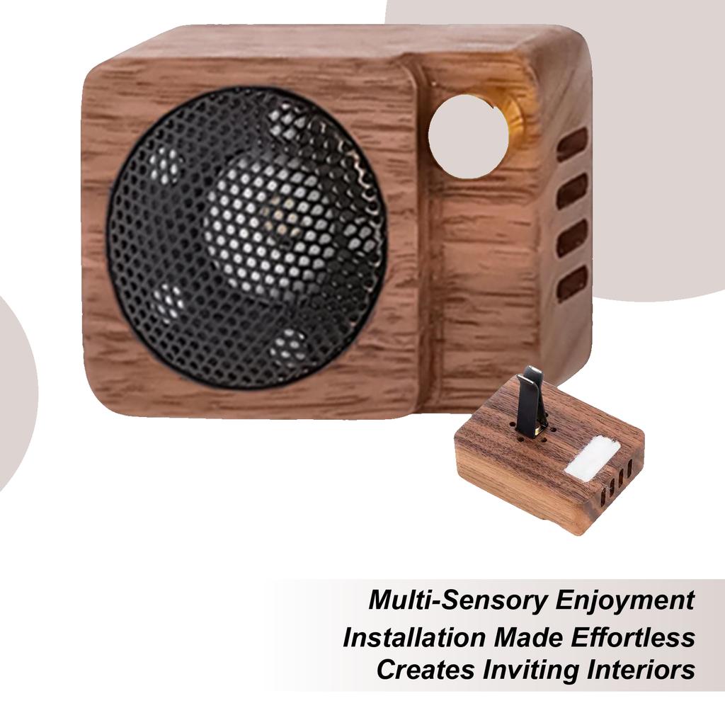 Автомобильный Ароматизатор Ароматерапия Аромат Духи Деревянный Динамик Вентилятор Воздуховыпускного Отверстия Креативные Автомобильные Духи Для Автомобильного Интерьера Жизни