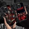 Чехол для телефона группы Slipknot для iPhone 17 16 15 14 13 Pro Max Plus 12 11