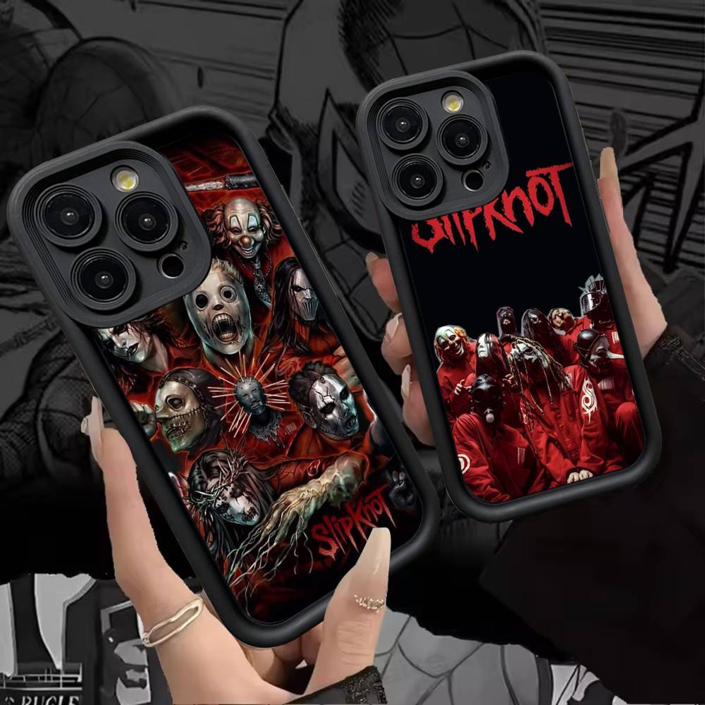 Чехол для телефона группы Slipknot для iPhone 17 16 15 14 13 Pro Max Plus 12 11