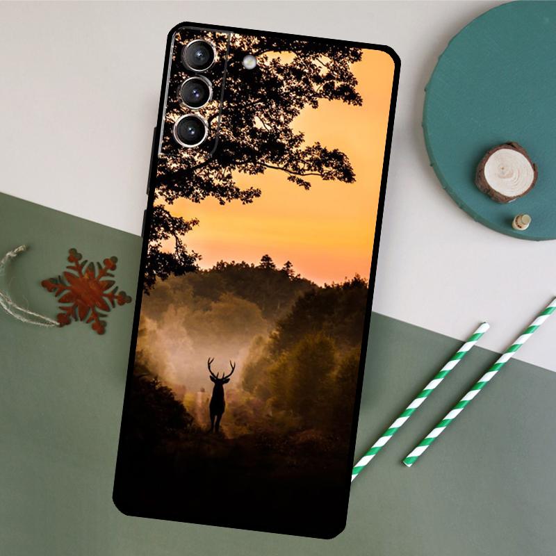 STUNNING DEER Animal Phone Case For Samsung Galaxy S26 S24 Ultra S20 S21 S22 S23 S25 Plus S10 S25 FE Back Cover