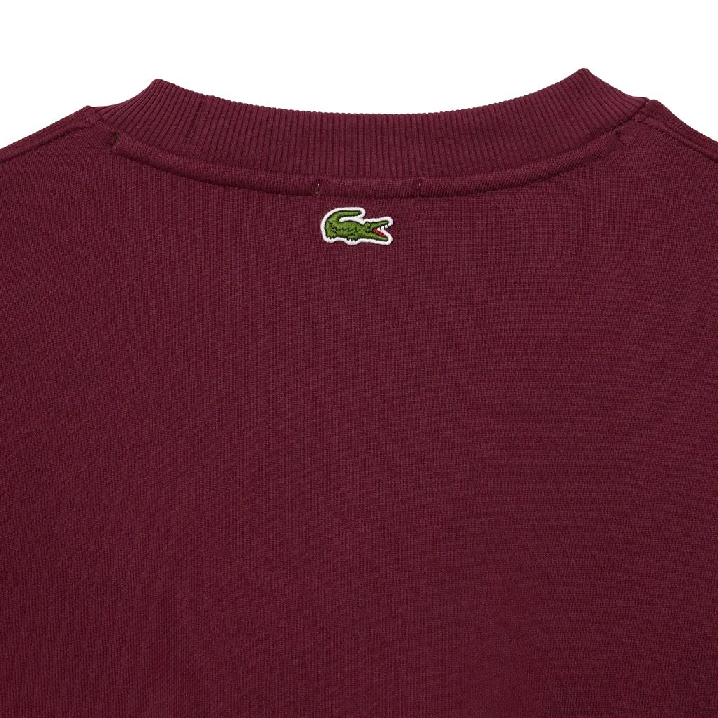 Lacoste Mens Fleece Loose Fit Sweatshirt