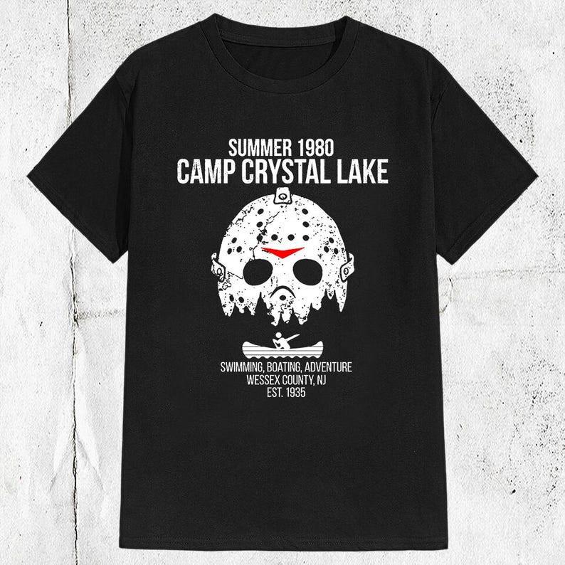 Camp Crystal Lake Friday the 13th Horror Movie Unisex T-Shirt