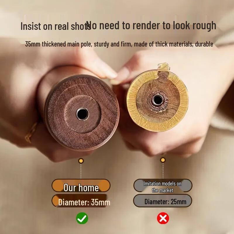 Деревянная напольная вешалка для одежды