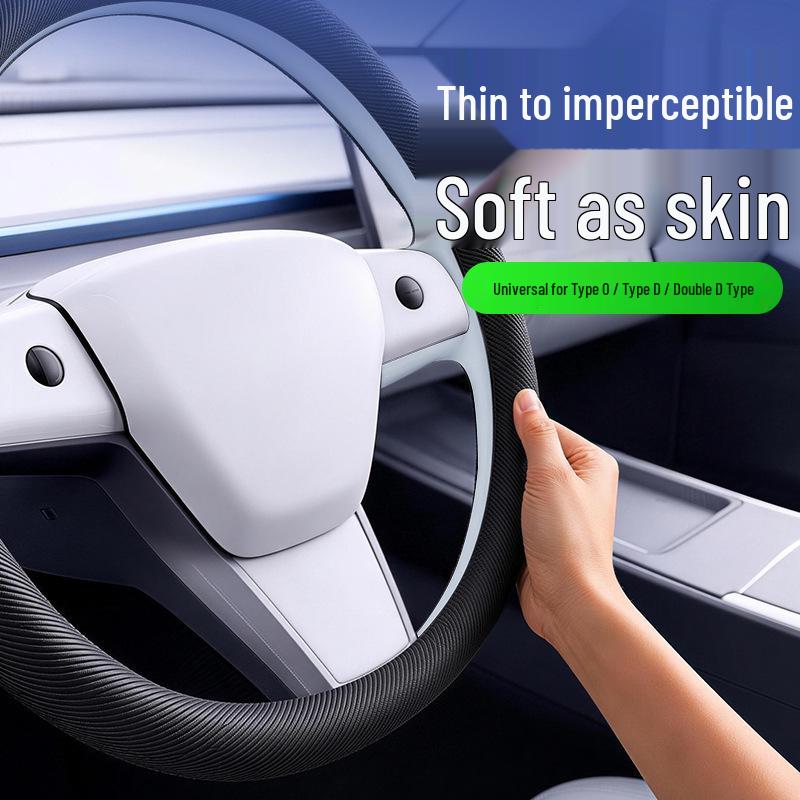 Universal Liquid Silicone Steering Wheel Cover - Soft, High Elasticity, Deformation Resistant