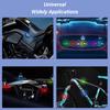2Pcs 7 Colors Drone Strobe Light USB LED Anti-Collision Bike Tail /Model Aircraft Night Flying Mini Signal Flashing Warning Light