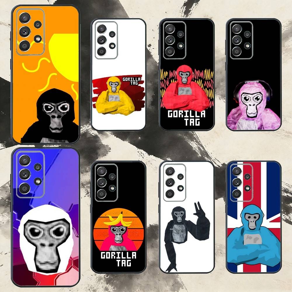 Чехол для телефона M-Monkey G-Gorilla TagS для Samsung S25, S24, S21, S22, S23, S30, Ultra, S20, Plus, Fe, Note, 10, 9, 5G Черный