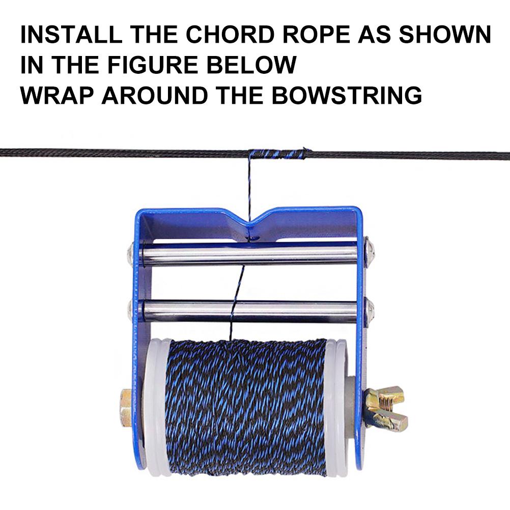 Archery Bowstring Serving Thread Jig Adjustable Tension Bow String Accessories for Compound Bow