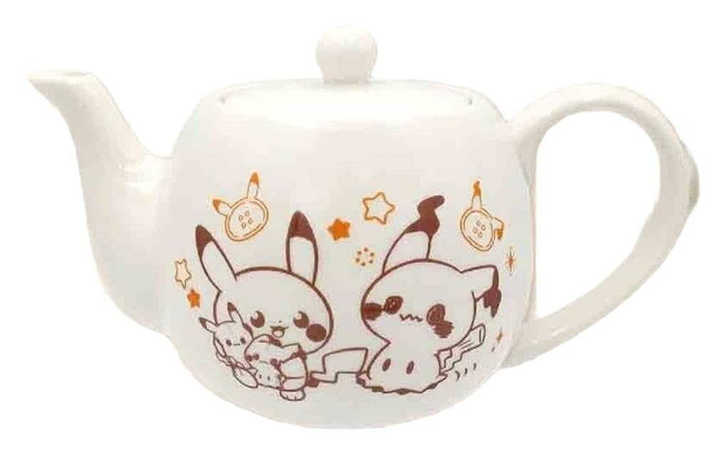 Marimo Craft PokéPeace Серия мягких игрушек Чайник, Пикачу и Мимикью, Прибл.. Ш180 x В115 x Г95мм, PKP-176